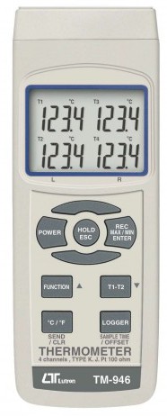Lutron TM-946 Digital 4 Channel Quality Thermometer