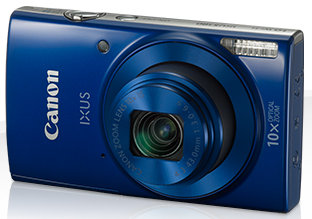 Canon IXUS 180 Wi-Fi 20MP 10x 2.7" HD Compact Camera