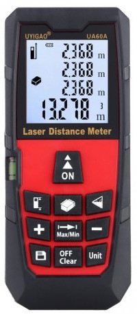 Laser Distance Meter 60m Measurement Dustproof MS-60A