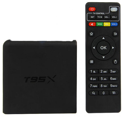 TV Box T95X Wi-Fi Quad Core Android 2GB RAM 16GB ROM