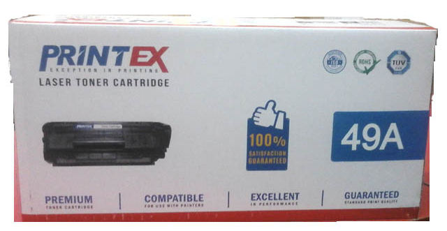 HP 49A Black Laser Toner Printer Cartridge 1500 Pages Yield