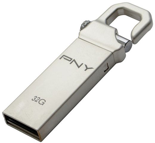 PNY 32 GB Data Capacity USB 3.0 Hook Attach Pen Drive