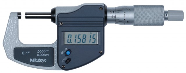 Mitutoyo 293-831-30 Digital Metric Electronic Micrometer