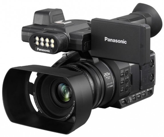Panasonic HC-PV100 LED Video Light Professional Camcorder