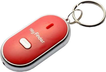 Whistle Lost Car Key Finder Two-In-One Chain Ring