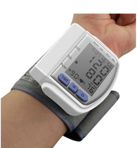 Wrist Blood Pressure Machine LCD Digital Display
