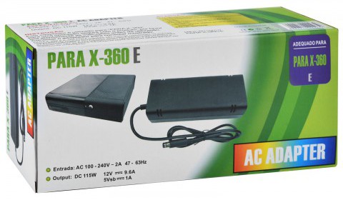 Microsoft Xbox 360 LED Indicator AC Power Adapter 110-240v