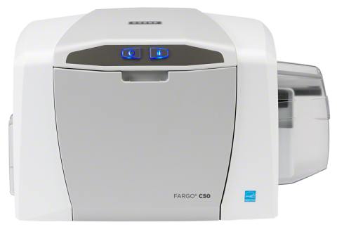 HID Fargo C50 USB 300 dpi Single Side ID Card Printer