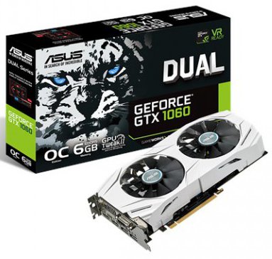 Asus GeForce GTX 1060 6GB Capacity Gaming Video Card
