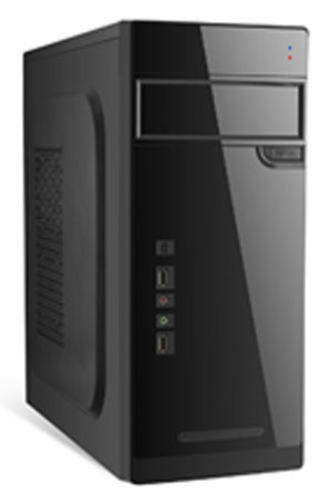 Digitech K103B Black Chasis Desktop Computer Casing