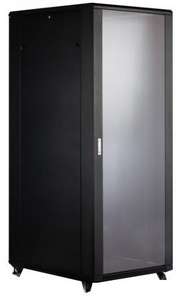 Pushi 22 U  Front Door Black 19 Inch Server Rack Cabinet