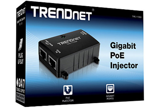 TRENDnet TPE-113GI Gigabit Power Over Ethernet Injector