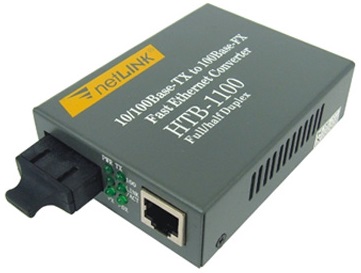NetLink HTB-1100 Full Duplex Fiber Optic Ethernet Converter