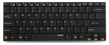 Rapoo E6100 Wireless Bluetooth Ultra-Slim Keyboard