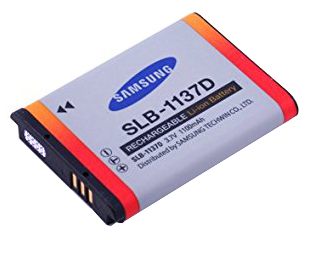 Samsung SLB-1137d Lithium Ion Rechargeable Camera Battery