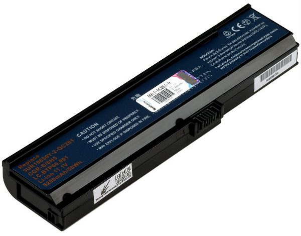 4 Cell 2500mAh Laptop Battery For Acer Aspire