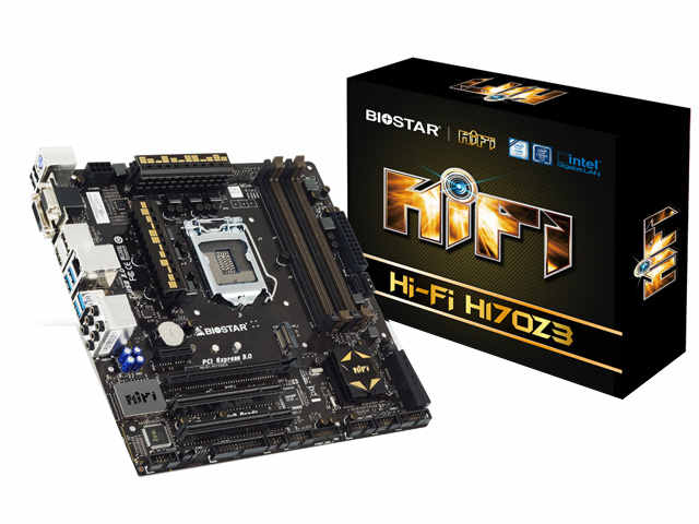 Biostar HiFi H170Z3 Intel 6th Generation Gaming Motherboard