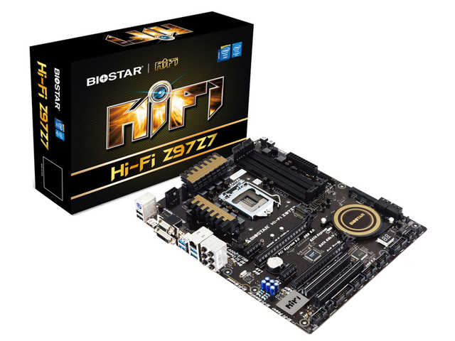 Biostar HiFi Z97Z7 Overclocking Enabled Gaming Motherboard