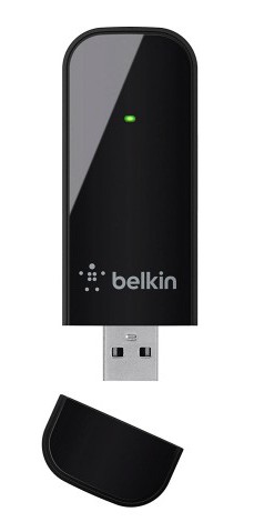 Belkin N600 Dual Band 300Mbps Wireless USB Adapter