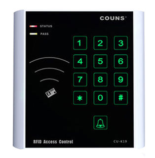 Couns CU-K25 RFID Touch Door Access Control System