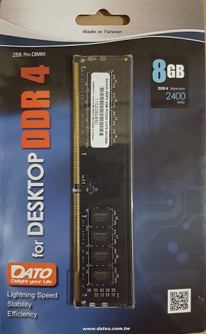 Dato 8GB Capacity DDR4 2400 BUS Desktop RAM