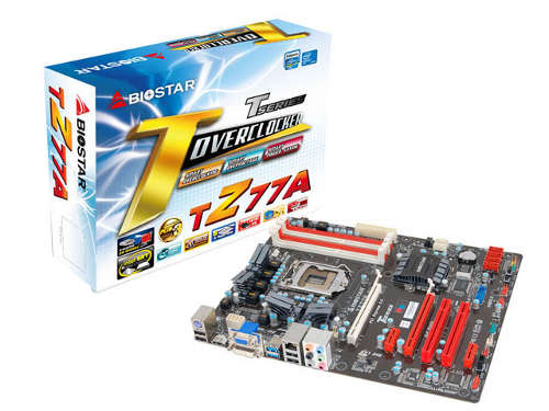 Biostar TZ77A Single Chip Desktop Motherboard
