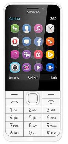 Nokia 230 GSM Dual SIM 2MP Camera Feature Mobile Phone