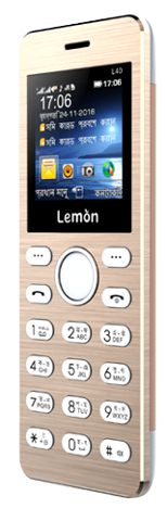 Lemon L40 Dual SIM 1.54 Inch Display Mini Card Phone