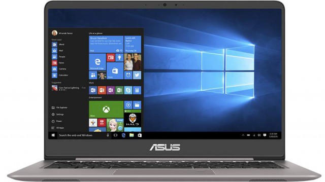ASUS ZenBook UX410UA Core i3 7th Gen 1TB HDD 14" Laptop