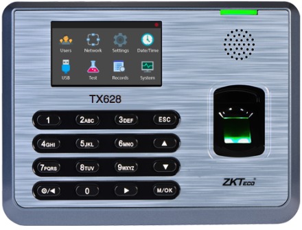 ZKTeco TX628 USB Ethernet Fingerprint Attendance System