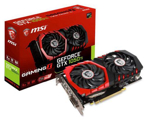 Msi GeForce GTX 1050 TI Gaming-X 4G Desktop Graphics Card
