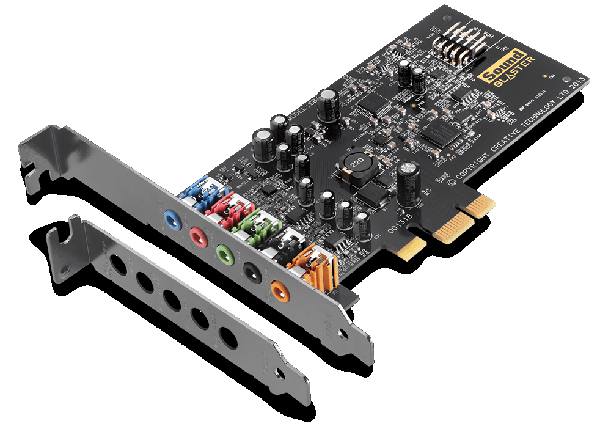 Creative Sound Blaster Audigy Fx 5.1 PCIe Sound Card