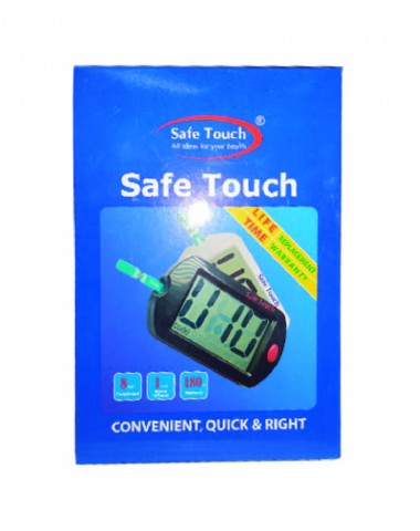 Safe Touch 0.7 µL Sample Size Blood Glucose Meter