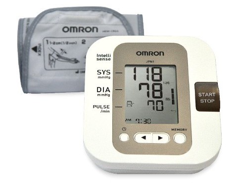 Omron JPN1 LCD Display Digital Blood Pressure Monitor