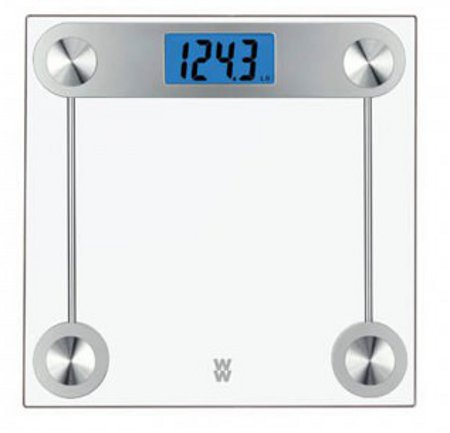 Digital Weight Scale Transparent Glass DS-002