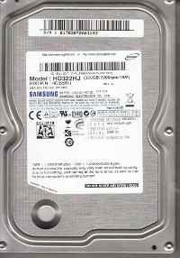 Samsung HD332HJ 320GB SATA 7200RPM Hard Disk Drive