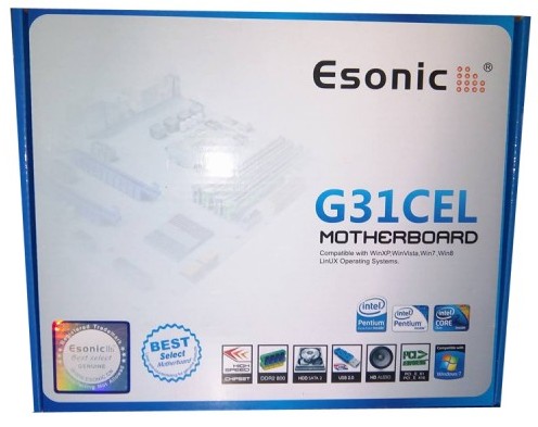 Esonic G31CEL2 Dual Core / Core 2 Duo Support Motherboard