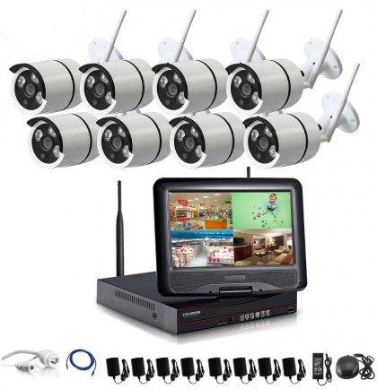 CCTV Package Unicon UN-WK8108M Wi-Fi NVR 8 Camera