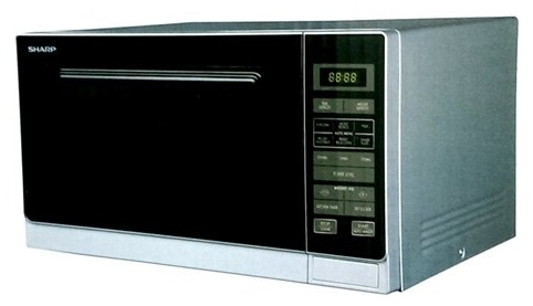 Sharp R-32A0(S)V 25L 900 Watt Auto Program Microwave Oven