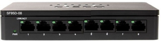 Cisco SF95D-8 Port Desktop Unmanaged Network Switch