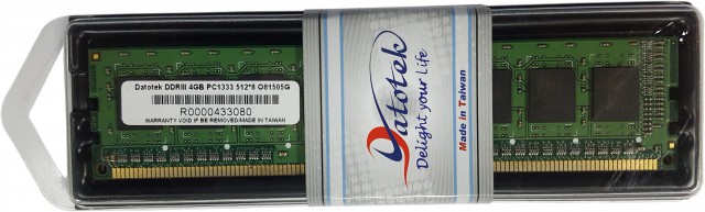 Dato 4GB Storage DDR3 1333 MHz Desktop RAM