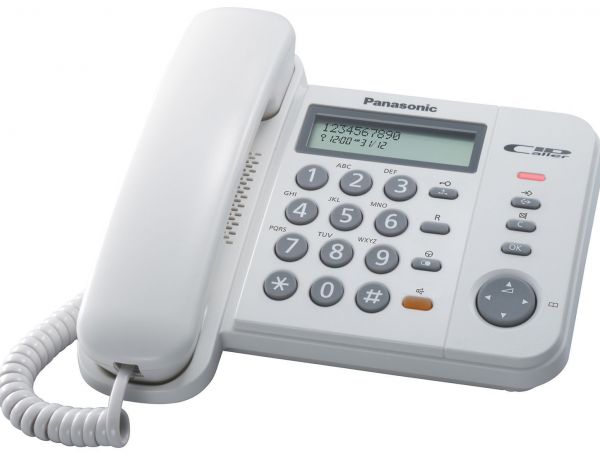 Panasonic KX-TS580 50-Station Caller ID Corded Phone Set
