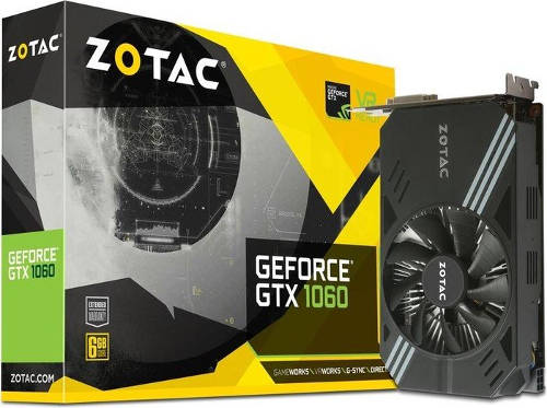 Zotac GeForce GTX1060 3GB 8 GHz PCIE Gaming Graphics Card