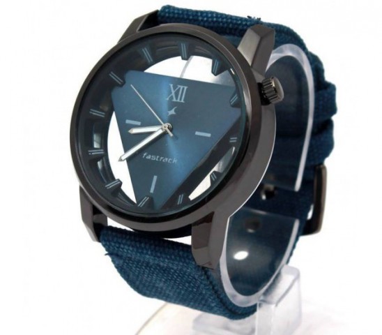 Fastrack Triangle Shaped Analogue Dial Men's Wrist Watch