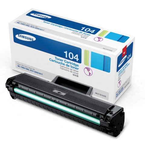 Samsung ML-104 Black 2000 Page Yield Printer Toner Cartridge
