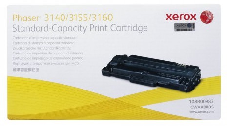 Black Laser Toner Cartridge For Xerox 3160