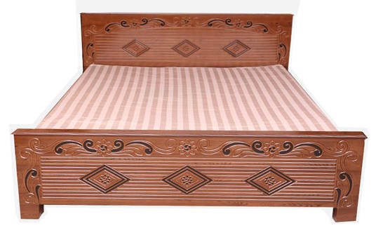 MDF MB18 Bed Malaysian Process Wood Lacquer Paint