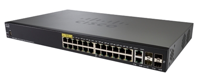Cisco SF300-24-K9 24 Port 10/100 Mbps Managed Switch