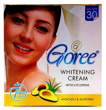 Goree Whitening Beauty Cream 50g Allergy Protection