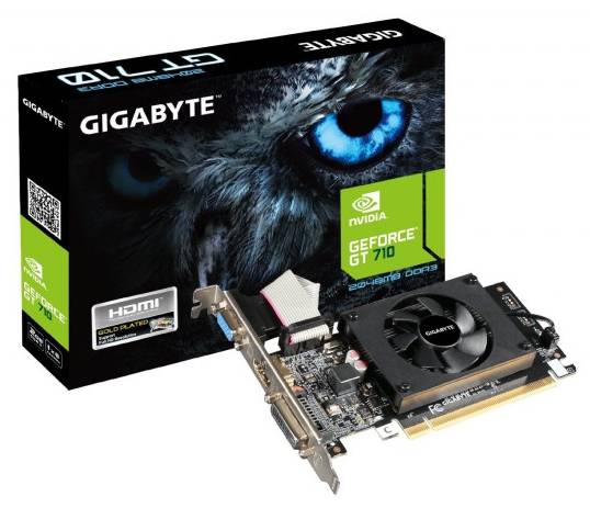 Gigabyte GeForce GT710 2GB DDR3 64-Bit PCI Graphics Card